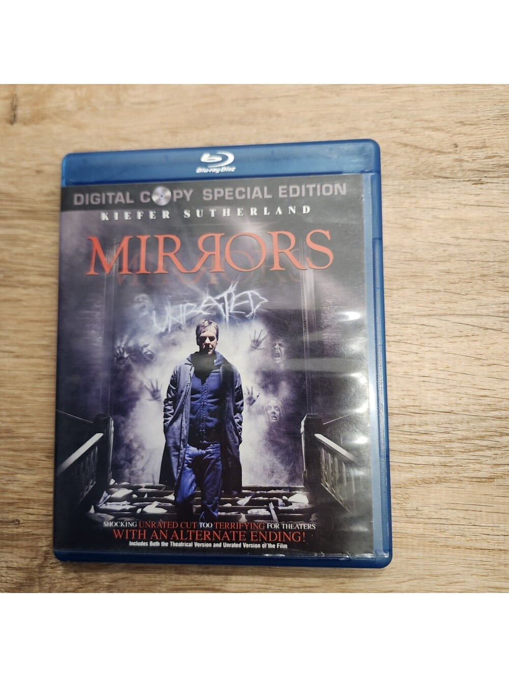 Mirrors (Blu-ray, 2008) Kiefer Sutherland Unrated Tested